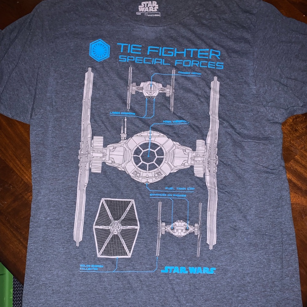 Star Wars tie fighter tee